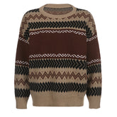 Ästhetischer Pullover im 90er-Jahre-Stil